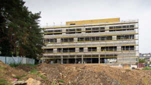 Stavba  pavilonu Hemato-onkologické kliniky finišuje!