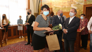 Dárci krve dostali zlaté medaile profesora Janského