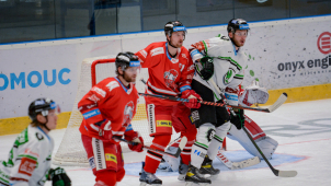 Hokejisté HC Olomouc vedli, ale Vary nakonec nezvládli