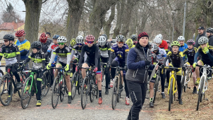 Cyklokros v Náměšti vyhrál Vykydal