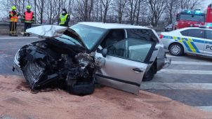 Tragédie u Mohelnice: Řidič nepřežil srážku s druhým autem