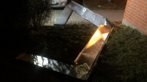 Vítr potrápil i olomoucké strážníky