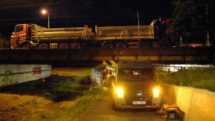 Most v Hodolanské ulici prošel zátěžovou zkouškou