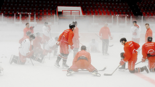Hokejisté HC Olomouc už jsou zase na ledě