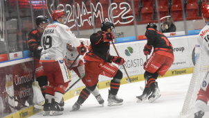 Hokejisté HC Olomouc prohráli v Liberci o tři branky