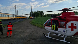 Vlak srazil člověka mezi Lipníkem a Hranicemi