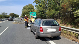 Silný vítr zaměstnává hasiče v kraji, zasahují už u 45 událostí