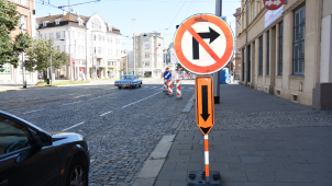 Pozor! Na Náměstí hrdinů je omezený provoz