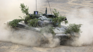 Páteční kanonáda za městem: To jen trénovali tankisté