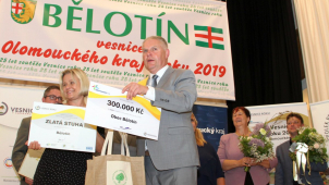 Zlatou stuhu má Bělotín, míří do celostátního finále