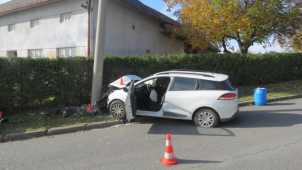 U Radotína boural osobák