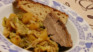 Hanácké recepty: zadělávaná kapusta