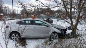 U Zlatých Hor včera došlo ke dvěma nehodám