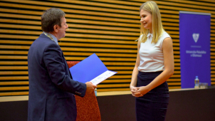 Rektor ocenil akademické práce, publikace a sportovní výkony