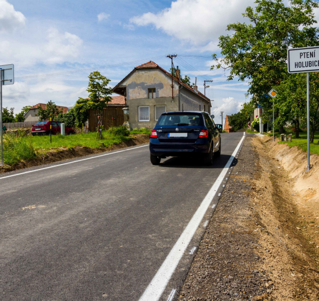 Mezi Ptení a Holubicemi už řidiči jezdí po novém