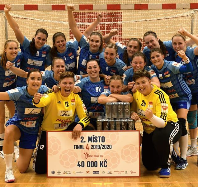 Házenkářky DHK Zora skončily druhé v poháru