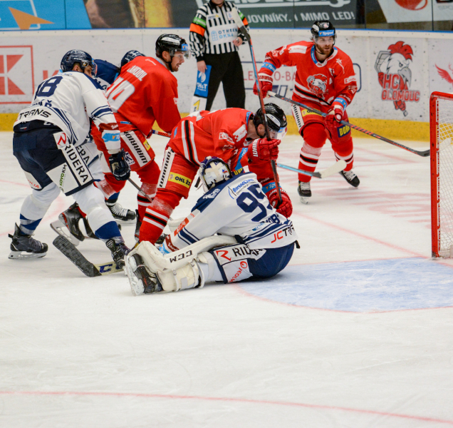 Hokejisté HC Olomouc Mladou Boleslav nezvládli