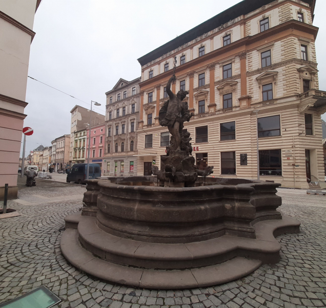 Historie olomouckých kašen: Merkurova kašna