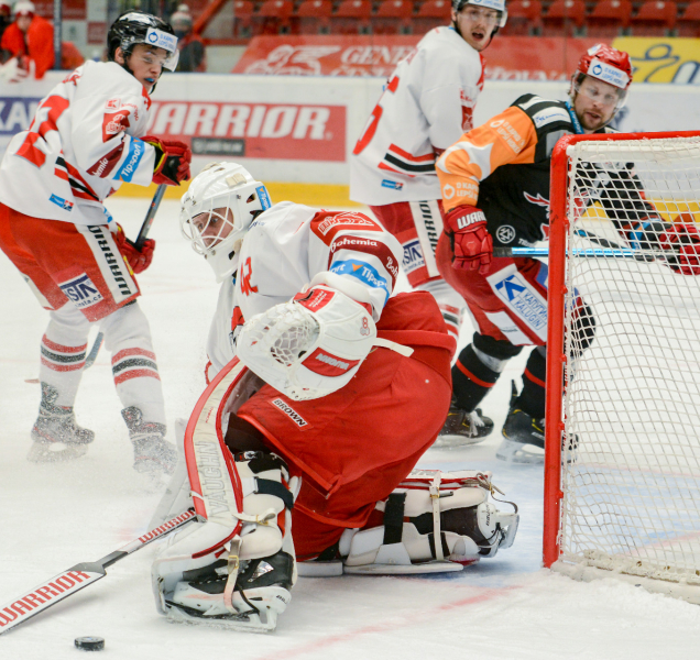 Hokejisté HC Olomouc zase s těsnou prohrou
