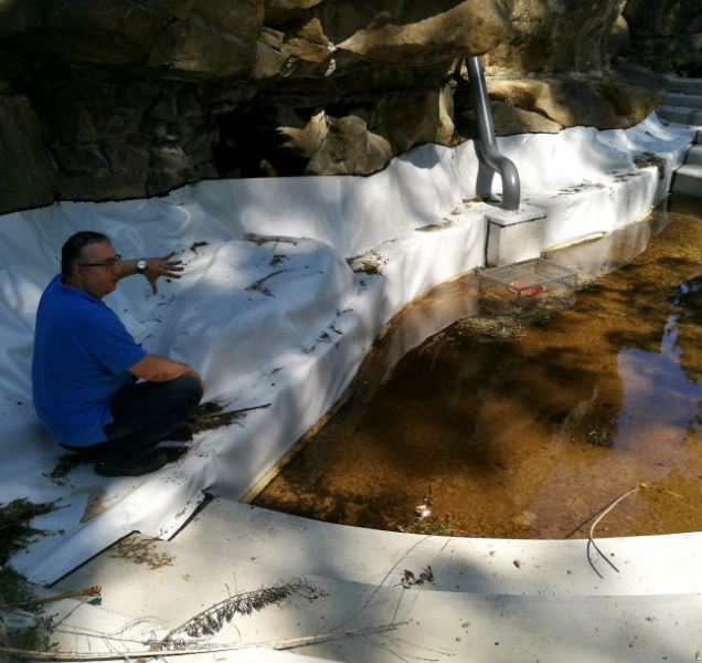 Obnovený vodopád v Bezručových sadech čekají první zkoušky