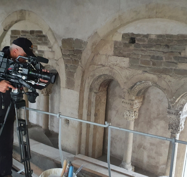 Ve Zdíkově paláci probíhá natáčení dokumentu o biskupu Zdíkovi