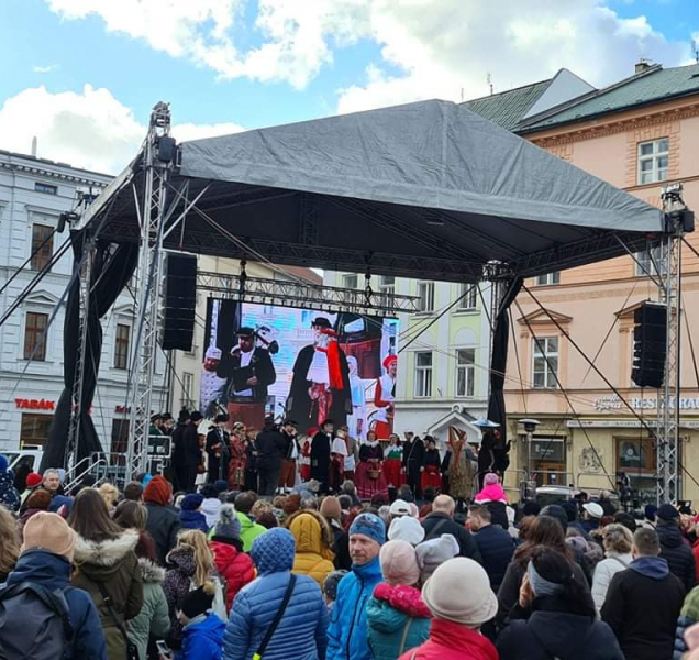 FOTO: Masopustní veselí v Olomouci začalo