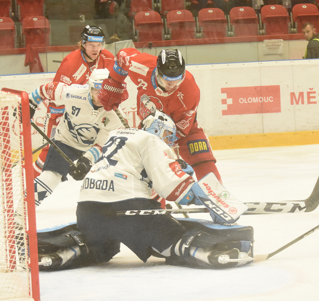 Hokejisté HC Olomouc zvítězili v Plzni
