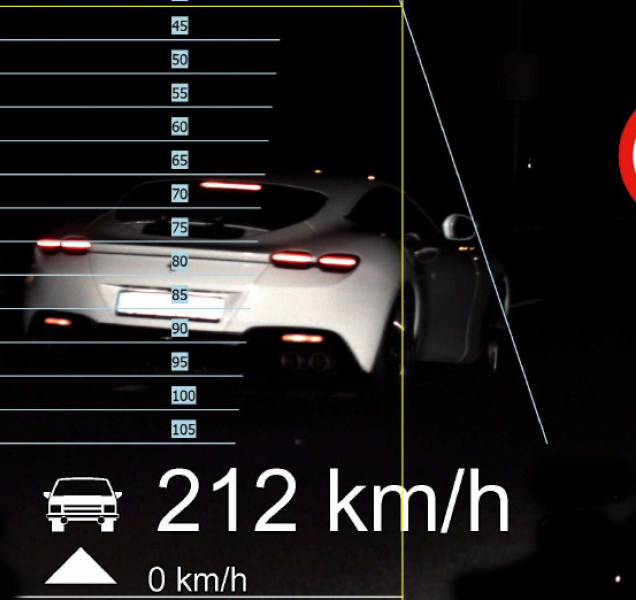 Ferrari v Olomouci pádilo 212 km/h