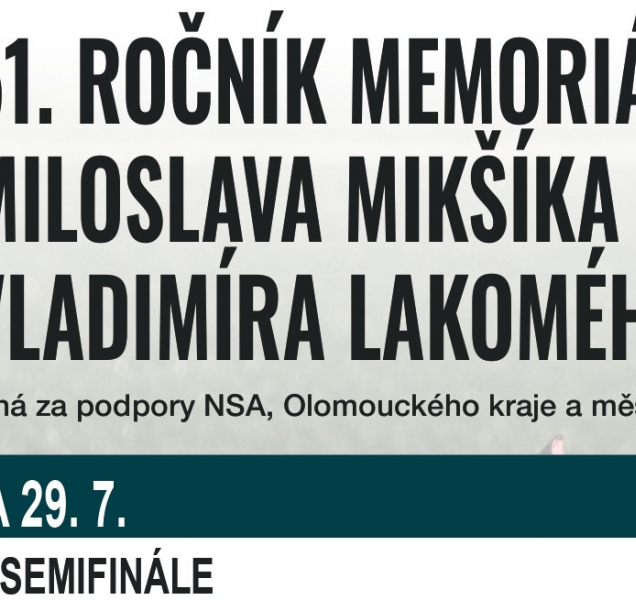 Ve Chválkovicích se hraje memoriál