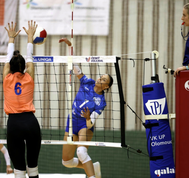 Volejbalistky otočily zápas na Olympu
