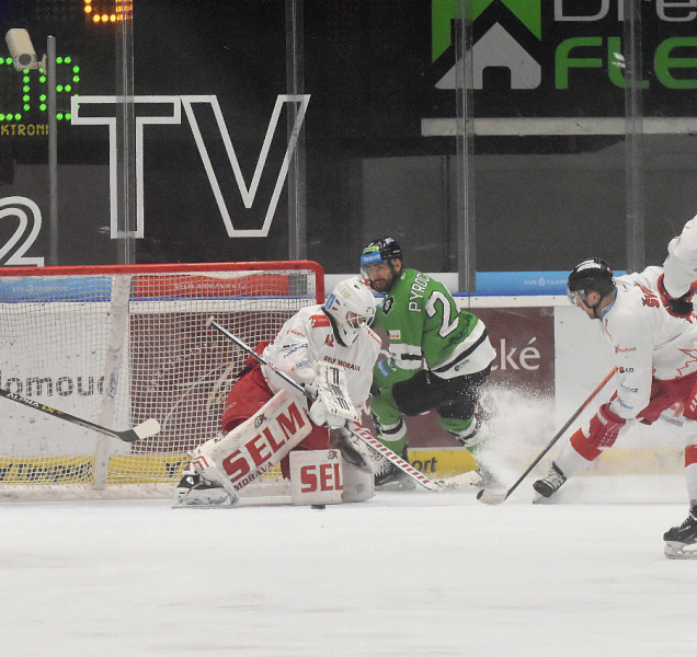 Hokejisté HC Olomouc vyzráli na Kladno