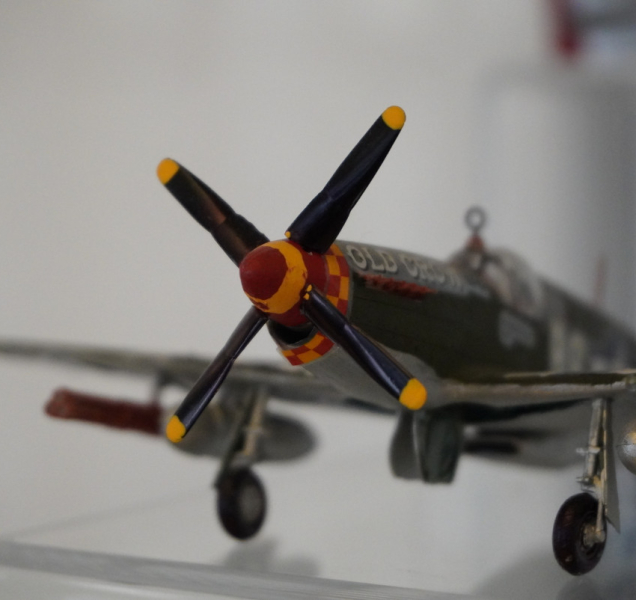 Muzeum zve na modely bojové techniky z Operace Overlord