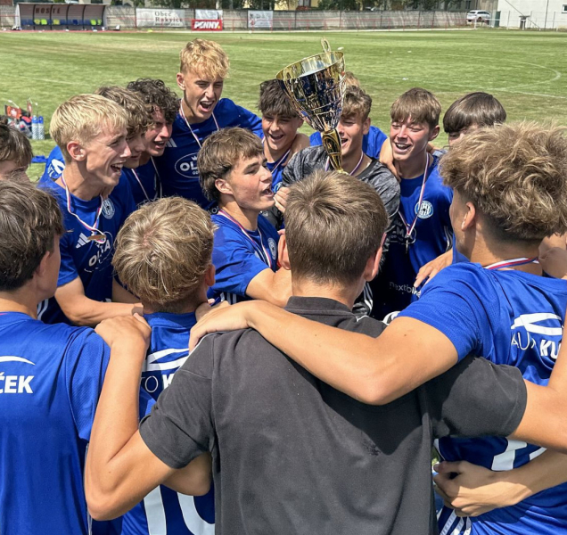 Sedmnáctka SK Sigma vyhrála Memoriál Fr. Harašty