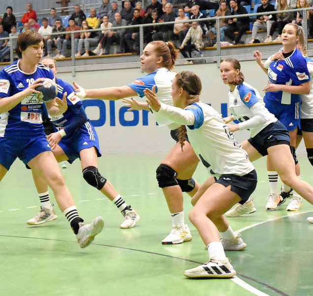 Házenkářky DHK Zora Olomouc prohrály v Mostě