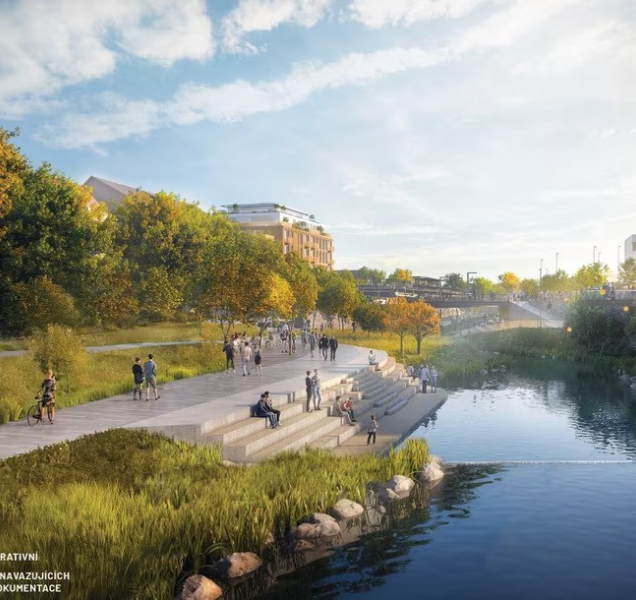 Olomoučané mohou ovlivnit podobu Mlýnského potoka u Šantovky