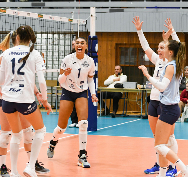Volejbalistky VK Šantovka vezou bod