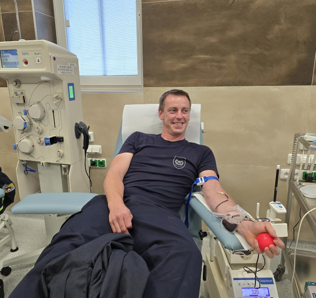 Přerovští hasiči oslavili svůj svátek darováním krve