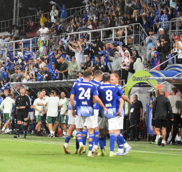 Fotbalisté SK Sigma porazili Liberec, rozhodl Šíp v nastavení