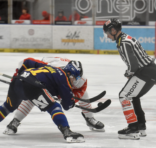 Hokejisté HC Olomouc nestačili na Třinec