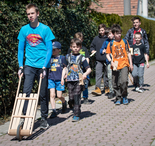 Velikonoční klapání v Tovéři