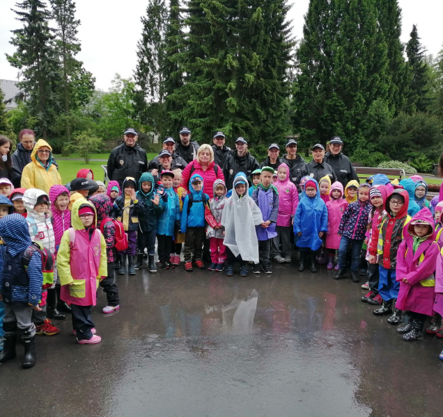 FOTO: Školky se zúčastnily dopravní akce v Rozáriu