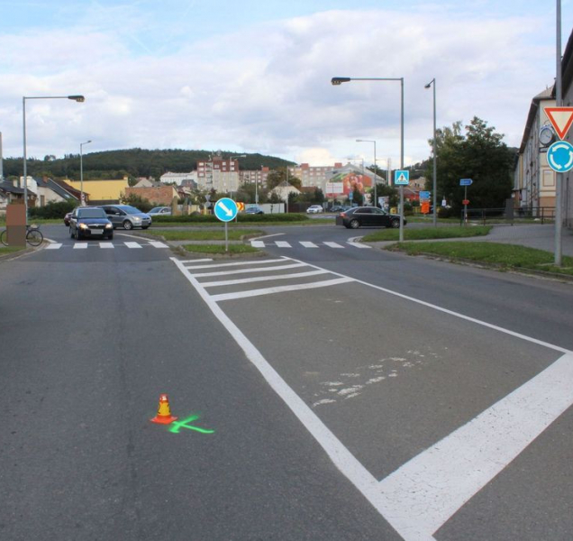 Hledá se pachatel nehody z Olomoucké ulice ve Šternberku