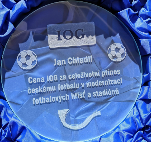 Jan Chladil z SK Sigma dostal cenu IOG