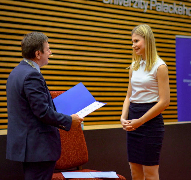 Rektor ocenil akademické práce, publikace a sportovní výkony