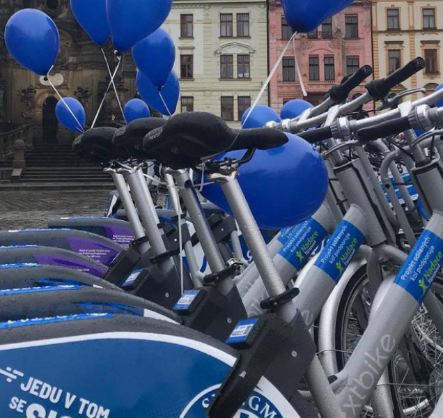 V Olomouci přibyla další sdílená kola
