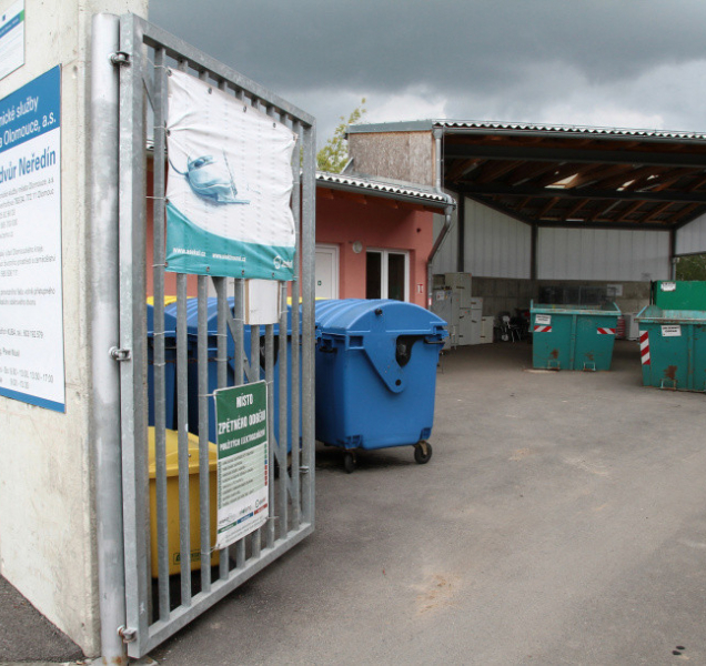 Uzavření sběrných dvorů v Olomouci