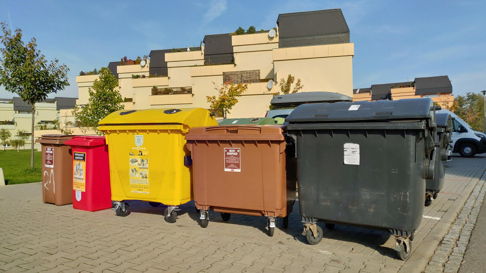 Olomoučané třídí odpad stále víc, loni to bylo pět tisíc tun