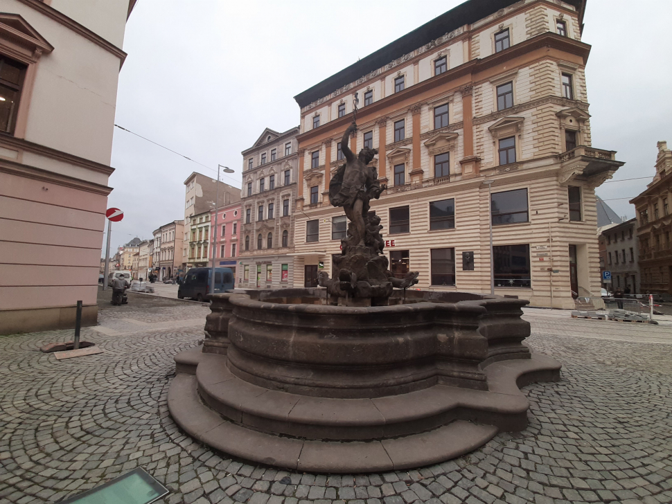 Historie olomouckých kašen: Merkurova kašna