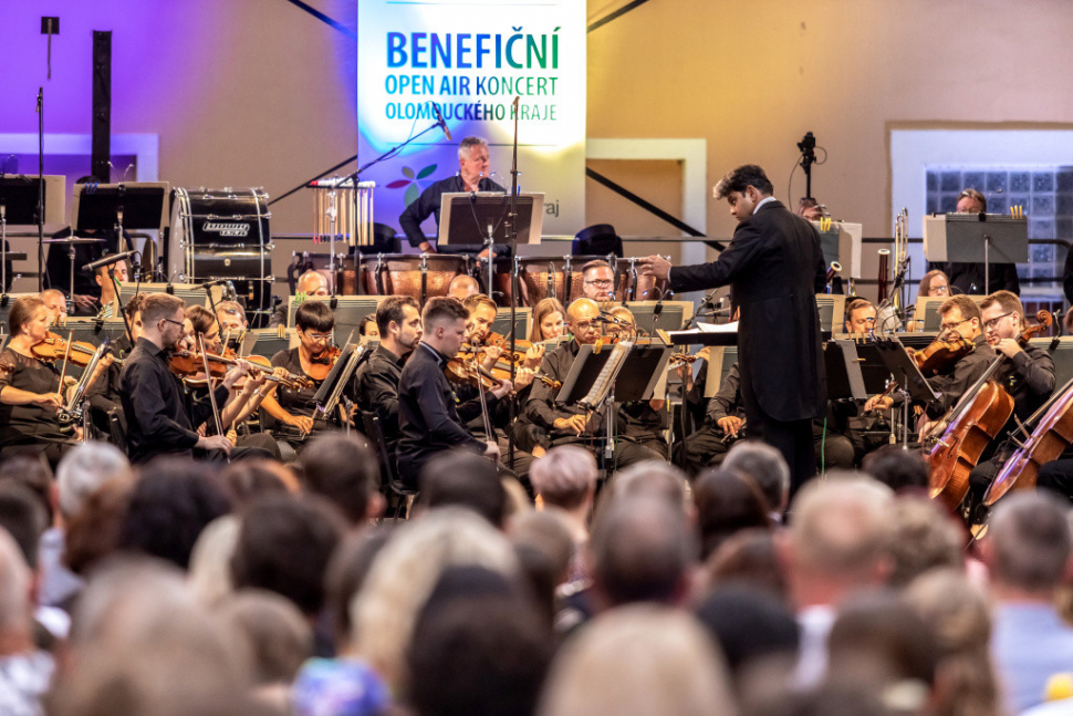 Benefiční koncert v Hanáckých kasárnách nadchnul