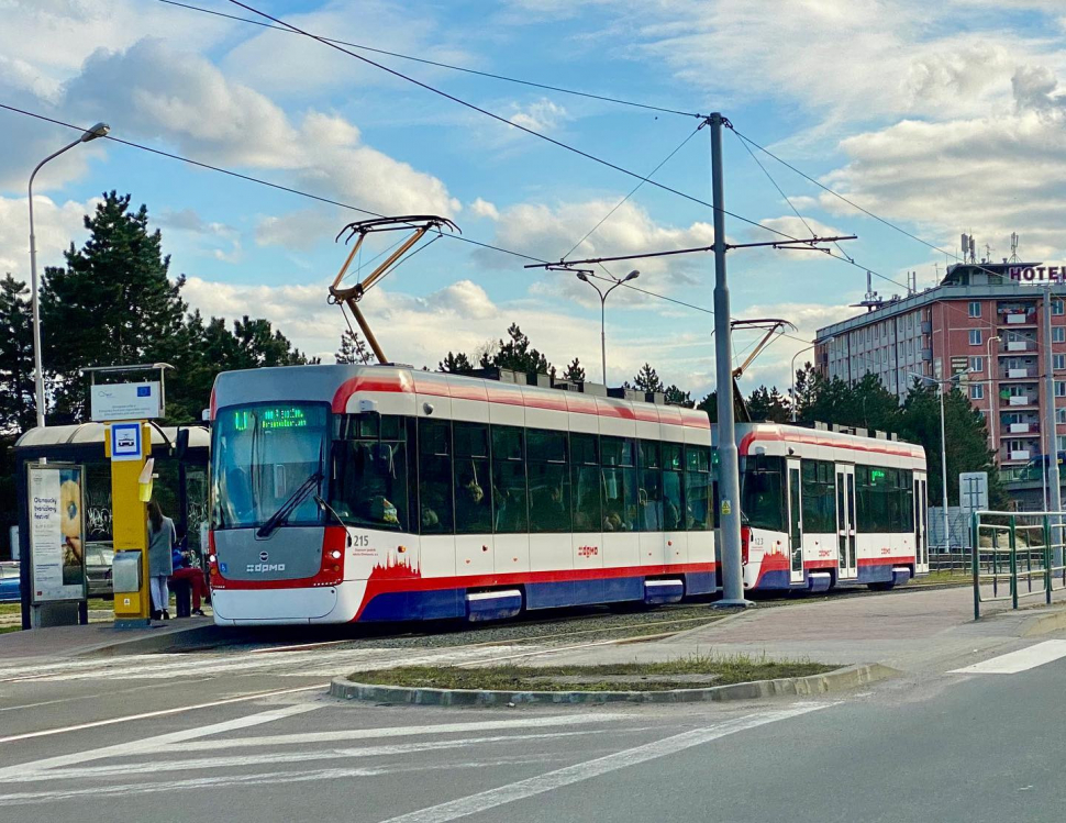 Výluka tramvajového provozu na Novou Ulici